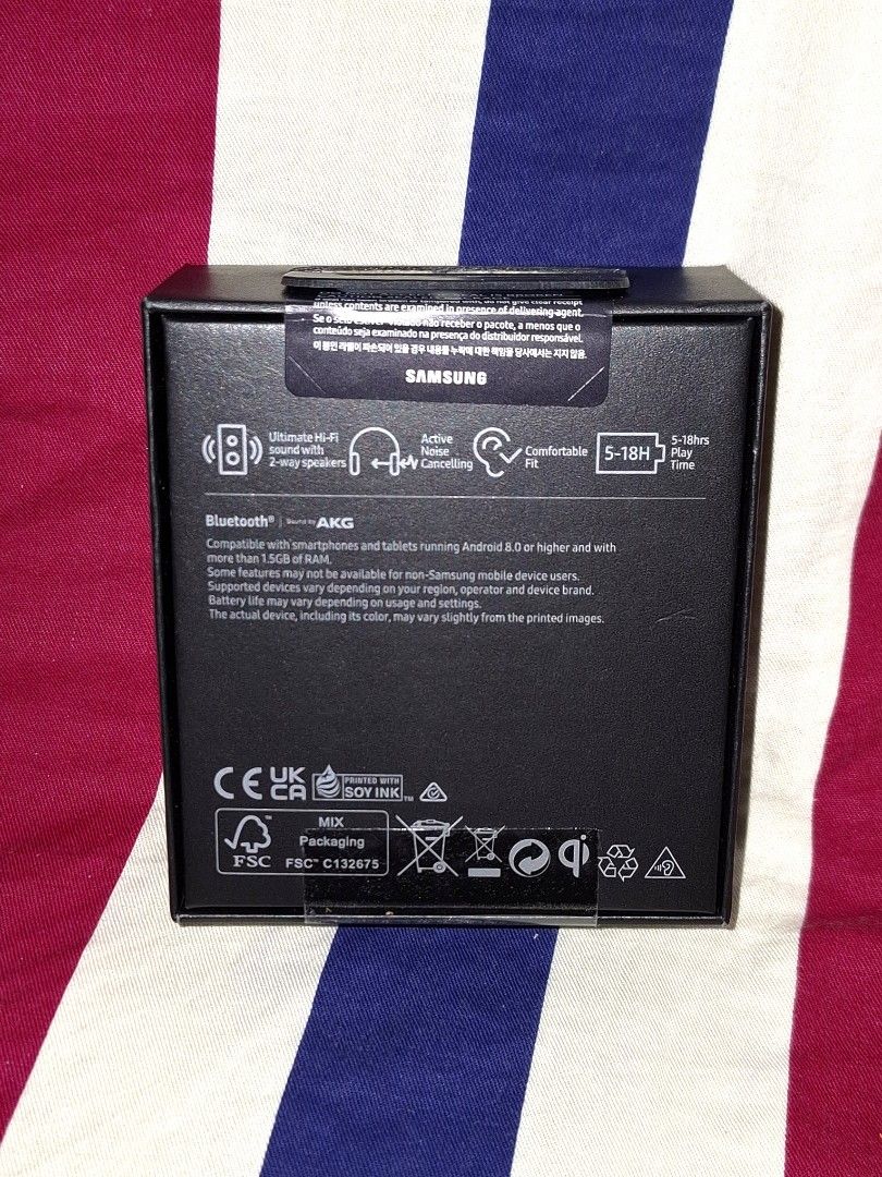 Samsung Galaxy Buds2 Pro - Bora purple (Category: Earphones) located in Makati City. Submitted by spriteblue (Listing ID 1406136238, Image 2). Description: Sealed Brandnew in box - Samsung Galaxy Buds2 Pro (Lavender) - Active Noise Canceling - Comfortable Fit - Up to 29 Hours Playtime - Compatible with Android 8.0+ - Includes Charging Case and Earbuds - 24bit -Fi Audio.