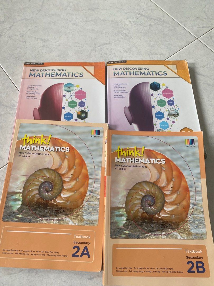 Secondary 2 Mathematics Textbooks, Hobbies & Toys, Books & Magazines ...