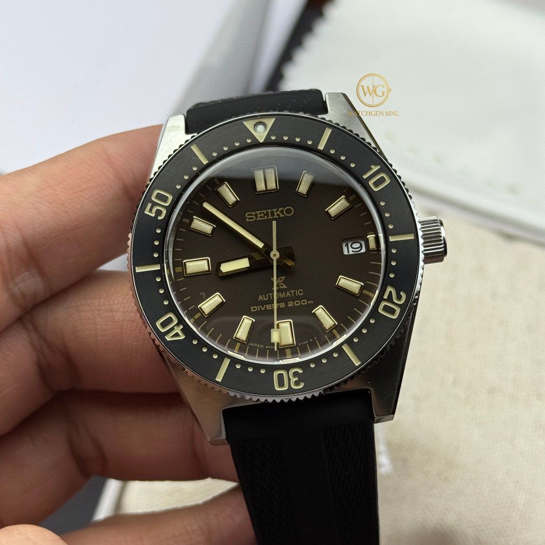 Seiko Prospex SPB147J1 SPB147 62mas (Category: Men's Watches) located in Manila. Submitted by drhanlie (Listing ID 1406261090, Image 3). Description: AVAILABLE (pre-order)‼️ Seiko Prospex 62mas Reissue 🤿 SPB147J1 || SPB147 ⌚️ FOR ONLY ₱42,990 ✅ SRP: ₱58,000 ❌ Movement: 6R35 Automatic Crystal: Sapphire Diameter: 40.5mm Water resistance: 200m Condition: Brand new Inclusions: Complete (watch, tag, box, booklet, and card) Guaranteed Original (money 