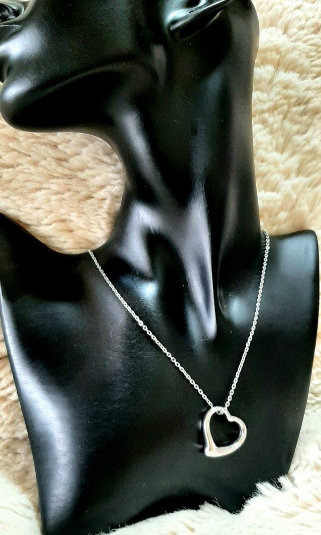 Stainless Steel Open Heart Necklace (Category: Necklaces) located in Quezon City. Submitted by msgoldsgem (Listing ID 1406157429, Image 3). Description: ❤ Stainless Steel Open Heart Necklace ✅ Adjustable chain from 18" to 20" ❤ Approx. 1 inch size of heart pendant 🚗 On hand and ready to ship! Don’t miss out on this deal 📸 Actual photos posted – What you see is what you get! 🔥 LIMITED STOCK. Message now before it's gone! 🎁 Perfect gift for all