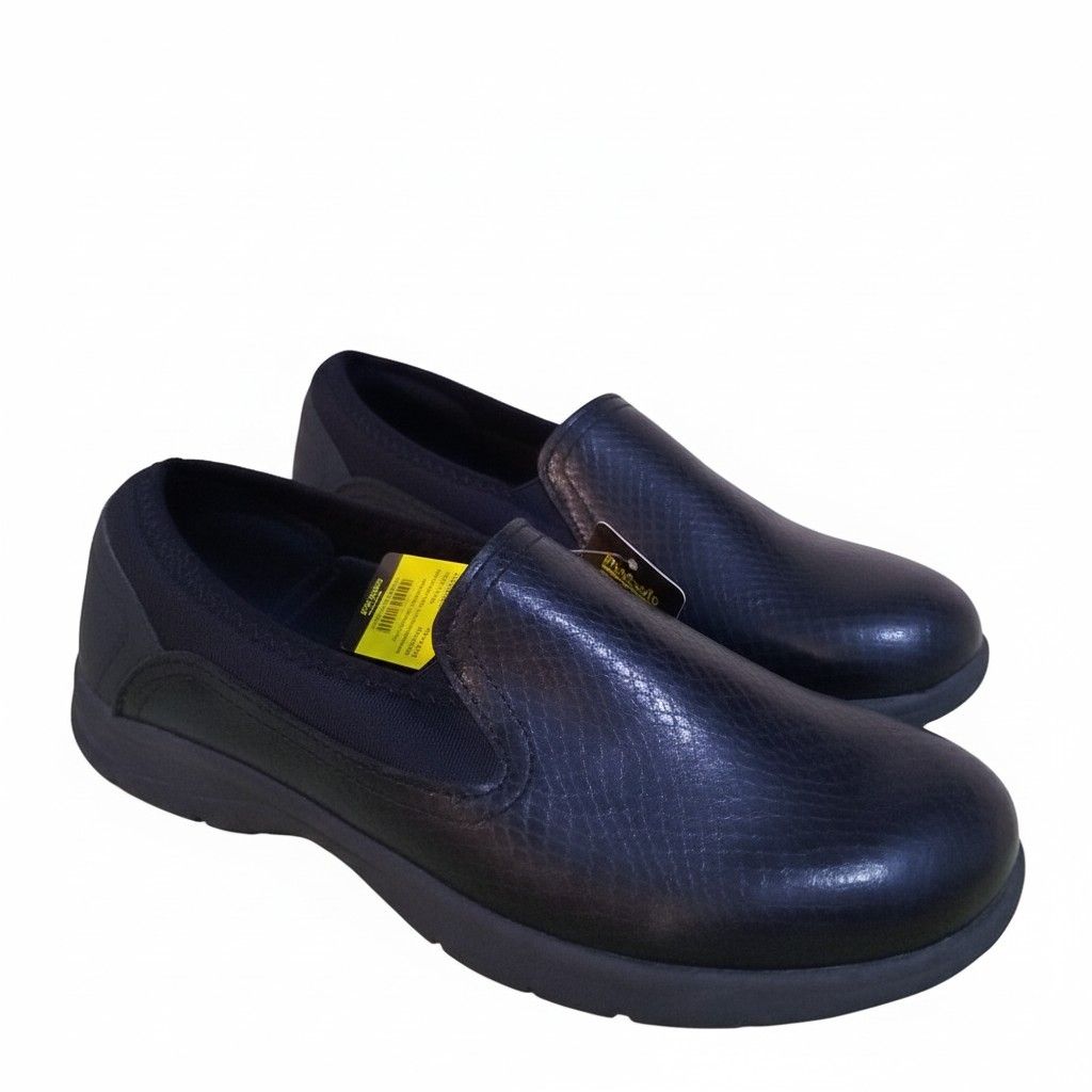 Trendsafe Enduro Slip-Resistant Shoes - Size 8 (Category: Sandals) located in Baguio. Submitted by itsdesireeeee (Listing ID 1406258966, Image 1). Description: Sale 👞 Tredsafe Black shoes for Her EUR: 39.5 US YOUTH: 8 Before: ₱1,200 Now: ₱600 * slip-resistant, $24.68, brand new, anti-fatigue footbed, shipped from USA - Size 8 US - Color: Black - Textured, snake-like pattern on upper - Slip-resistant soles - Unworn condition - Original tags attac