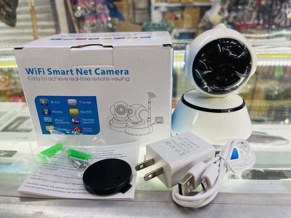 Wireless WIFI SMART NET V380 CCTV CAMERA two-way intercom TF-storage pan / tilt (Category: Security Systems & CCTV Cameras) located in Manila. Submitted by yzcartph (Listing ID 1406150109, Image 3). Description: Wireless WIFI SMART NET V380 CCTV CAMERA two-way intercom TF-storage pan / tilt Easy to achieve real-time remote viewing. Support for multiple platforms (view your home/office from anywhere & anytime). Compatibility: ✔️ IOS ✔️ ANDROID ✔️ 
