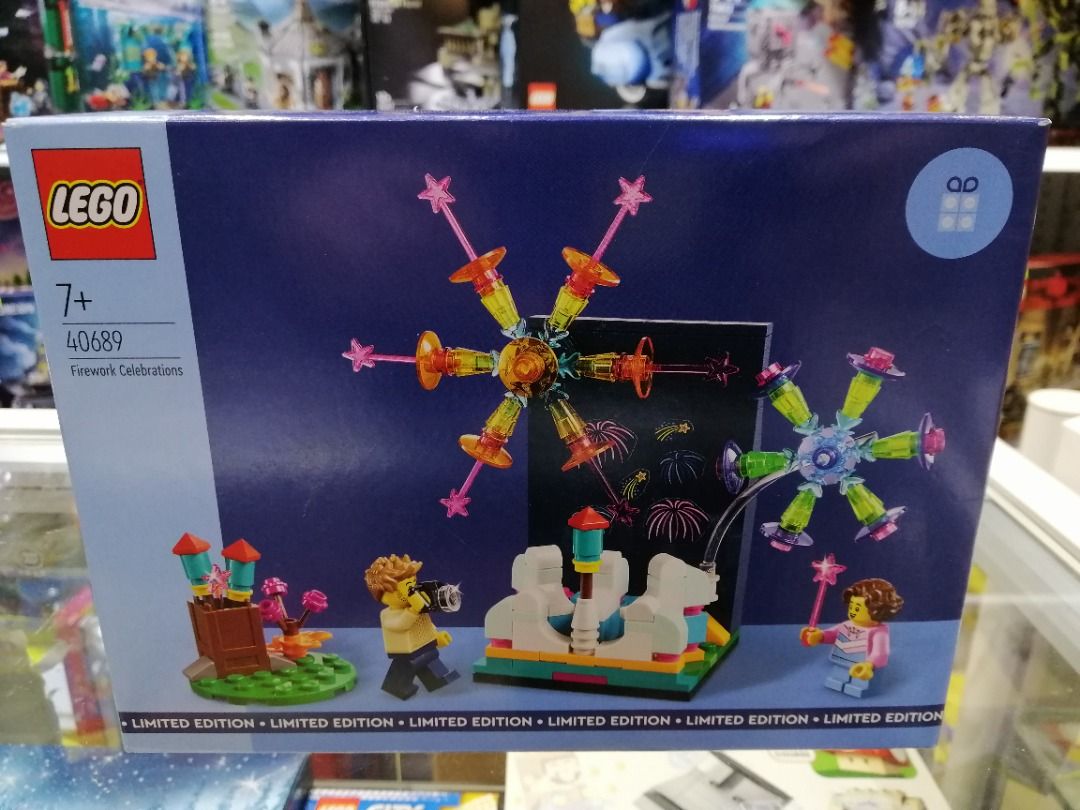 （銅鑼灣門市 cwb Brick House 現貨）全新 LEGO 40689 Firework Celebrations, 興趣及遊戲 ...