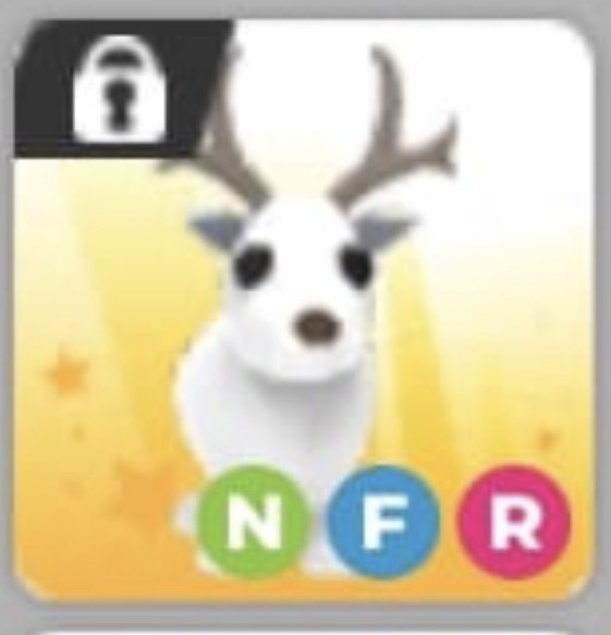 Adopt Me! Neon Fly Ride Arctic Reindeer, Video Gaming, Gaming ...