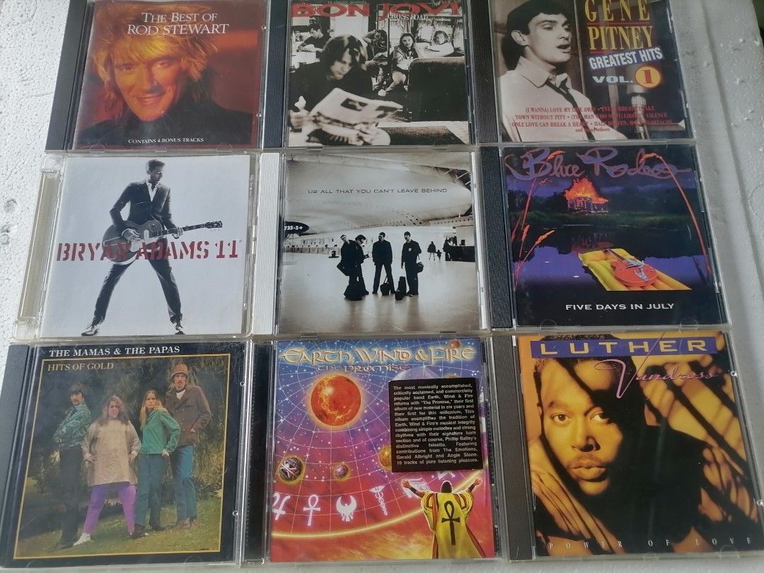ASSORTED CD'S FOR SALE (Category: CDs & DVDs) located in Cabuyao City. Submitted by ariel.serrano (Listing ID 1406341705, Image 3). Description: CLEARANCE SALE : ONLY 200 PESOS EACH CD, MINIMUM PURCHASE OF 3 CD'S PER TRANSACTION. - Fleetwood Mac, The Dance SOLD!!! - Bryan Adams, 11 SOLD!!! - Soundtrack, The Bodyguard SOLD!!! - Dionne Warwick, Greatest Hits, SOLD!!! - Aretha Franklin, Respect SOLD!!! - Madonna, Ray of Light SOLD!!! - Diana, Tribut