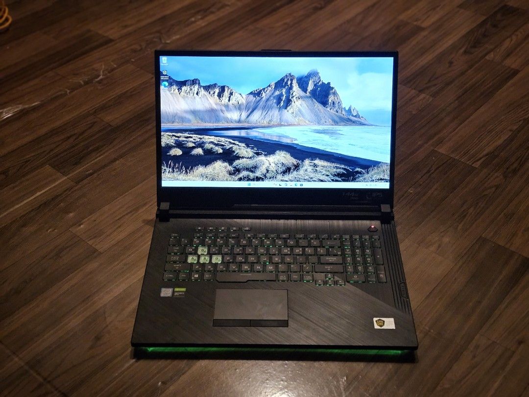 Asus rog Strix Gaming (Category: Laptops & Notebooks) located in Quezon City. Submitted by jal_sai23 (Listing ID 1406447622, Image 2). Description: - ORig Brand new price 120,000 - Second Hand price 26,000 - 9th Generations - ASUS ROG Strix G731GU G731GU - Intel Core 17-9750H CPU @ 2.60GHz (12 CPUs) - Windows 11 Genuine - RAM 16GB 2667MHZ - Resolution (1920 × 1080) FULL HD 144hz refresh rate - NVIDIA GeForce GTX 1660ti 6gb - SSD 512GB STORAGE - B