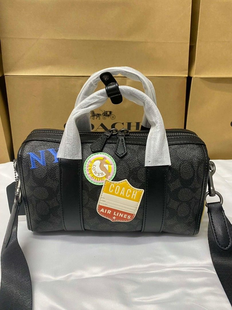 Sale! Coach Duffle bag Small Size (Category: Luxury Bags & Wallets) located in Mandaluyong City. Submitted by priceles (Listing ID 1406372896, Image 2). Description: Brand New with dust bag and paper Bag good for gifts 🎁 NO COD.