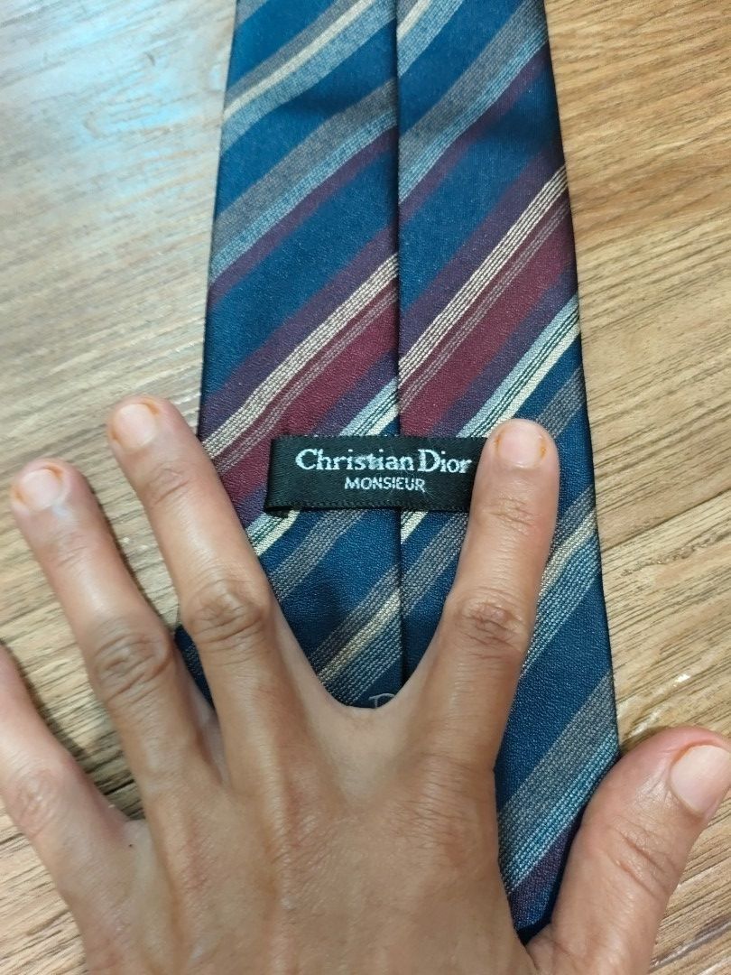 Cristian Dior Necktie (Category: Luxury Accessories) located in Manila. Submitted by deleonhann57311 (Listing ID 1406331138, Image 1). Description: just used onced original from Japan...