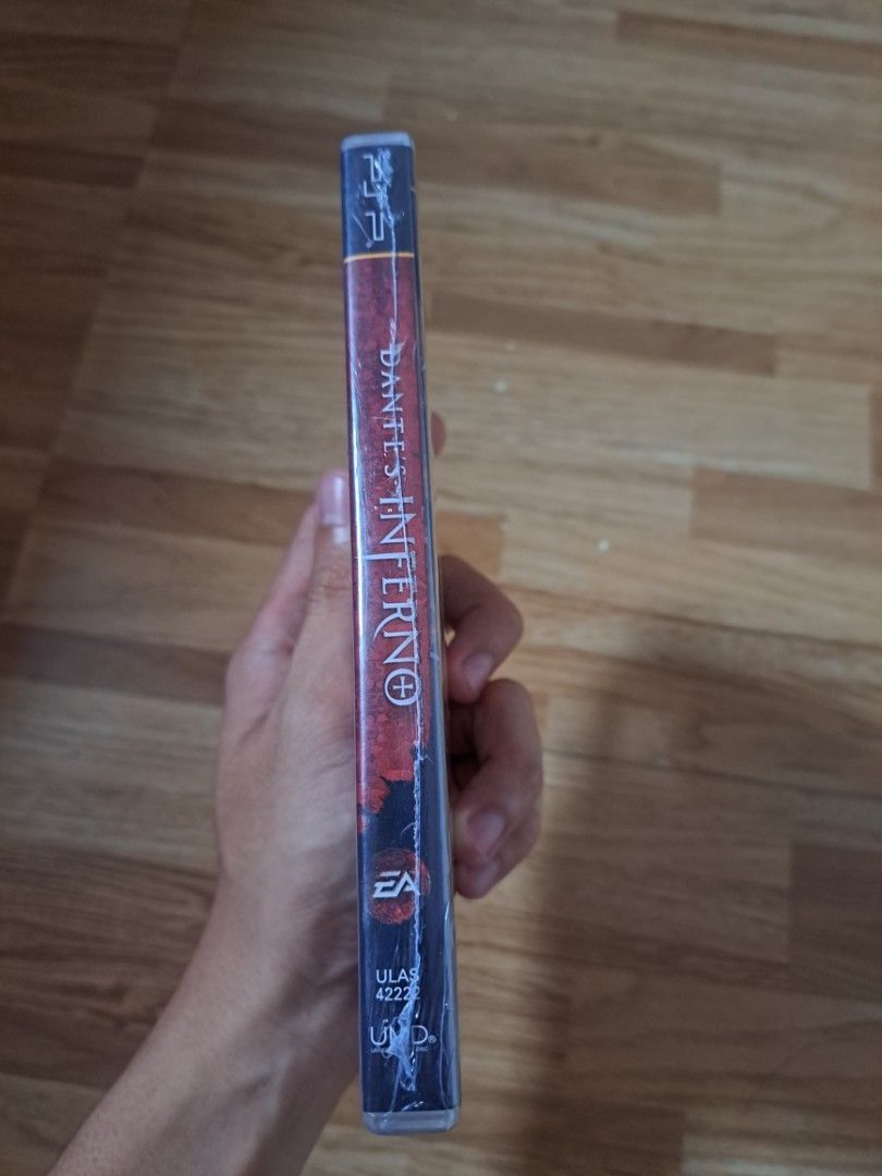 Dantes Inferno (Category: PlayStation) located in Rizal. Submitted by retropesos (Listing ID 1406292465, Image 2). Description: Dantes inferno for PSP, Resealed to preserve the condition..
