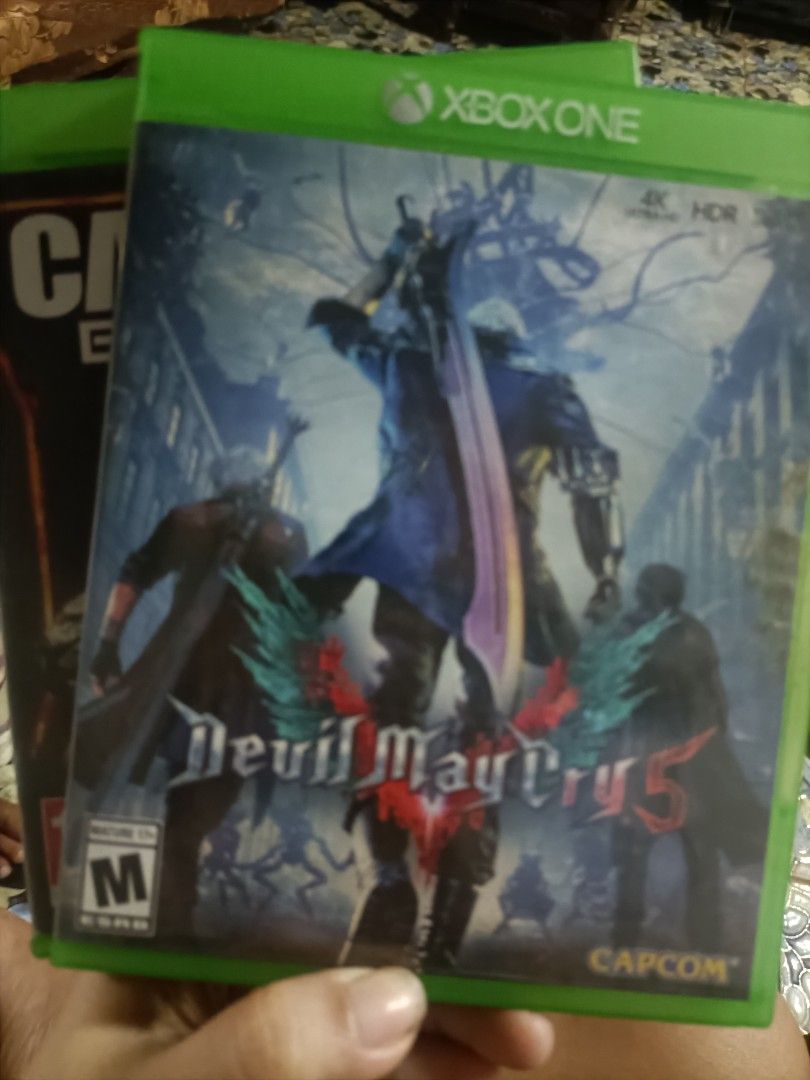 Devil May Cry 5 - Xbox One (Category: PlayStation) located in Imus. Submitted by IAmSone (Listing ID 1406306721, Image 1). Description: - Devil May Cry 5 for Xbox One - Includes game disc - Published by Capcom - Features 4K HDR support - Dolby Audio - Rated M (Mature) Price slightly negotiable.