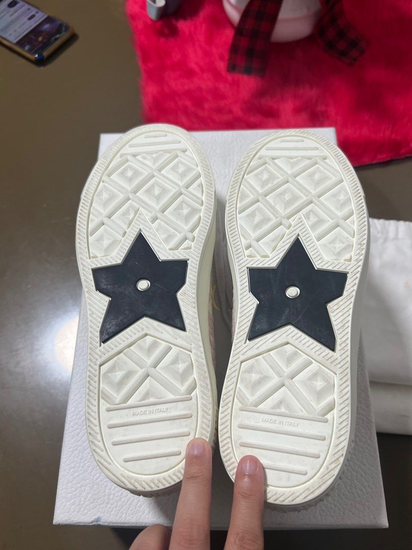 Dior Walk'n'Dior Platform Sneakers (Category: Sneakers) located in Quezon City. Submitted by jayzz1 (Listing ID 1406296588, Image 3). Description: - Sinukat lang po. Never used outside. - ₱35k!! - Size include sa pics - RFS: need funds 📍 Quezon City.