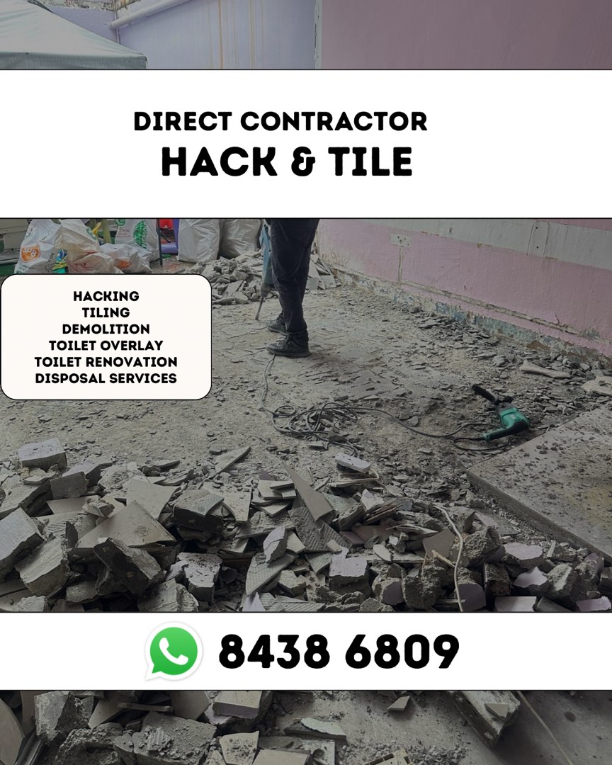 Direct contractor Hacking and Tiling/Reinstatement/Demolition/Painting ...