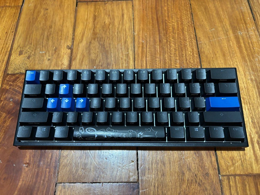 Ducky One 2 Mini RGB Mechanical Keyboard Hotswappable Cherry MX Brown Switch (Category: Computer Keyboard) located in Taguig. Submitted by ninsdeclutters (Listing ID 1406451137, Image 2). Description: ⚠️PLEASE READ⚠️ ‼️‼️DELIVERY ONLY‼️‼️ Bought for 4495 pesos SRP at DataBlitz 2021 Box & all inclusions included Details: - Cherry mx brown switches - 60% size, lightweight and very portable - Wired Cleaned under keycaps and sanitized before packing 