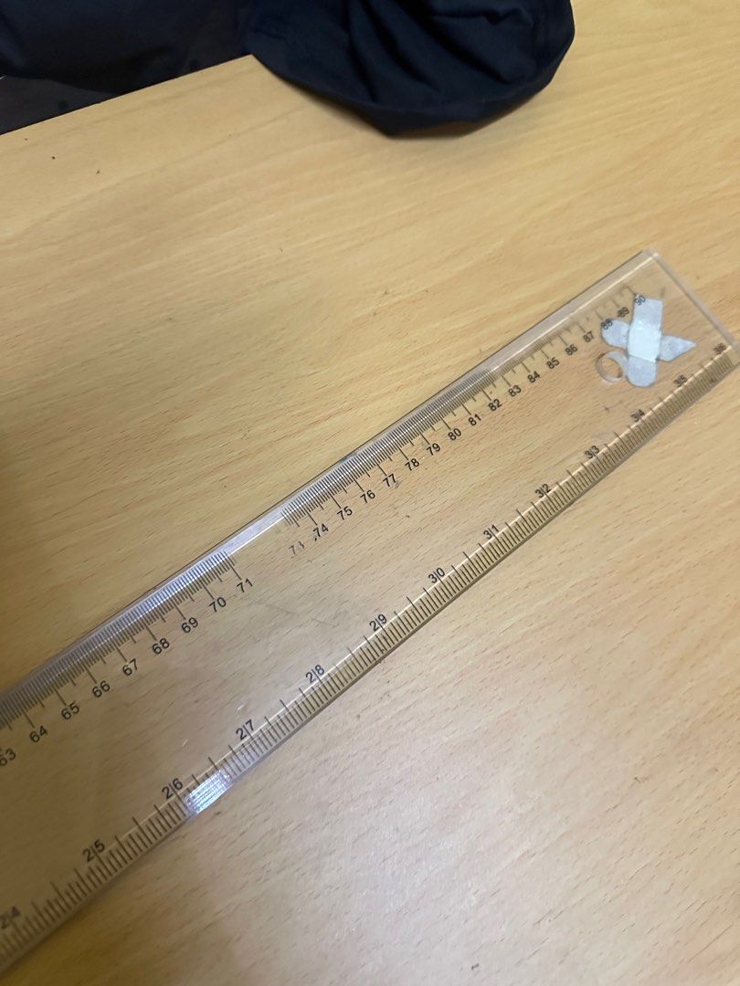 DURER Transparent T-Square Ruler 36 INCHES (Category: Stationery & School Supplies) located in Binan City. Submitted by kymsells (Listing ID 1406413986, Image 3). Description: - some areas are faded.