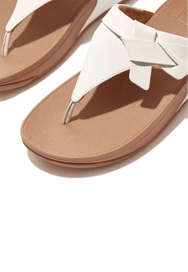 Fitflop Lulu FoldedKnot White US5 (Category: Sandals) located in Cainta. Submitted by tinmofilanda (Listing ID 1406413854, Image 3). Description: Fitflop Lulu FoldedKnot US5/EU36 White Original Brandnew ₱3,500 only Price from store is ₱6,795.00 RFS: wrong size.