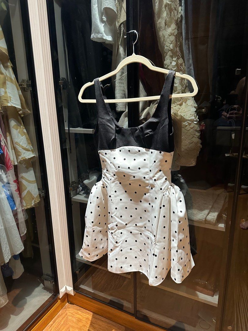 For Rent: Rechic Polka Dot Mini Dress (Category: Dresses) located in Calamba. Submitted by m.cag (Listing ID 1406294943, Image 2). Description: fits XS to S + 1500 deposit, will be returned after rebtal period (4 das).