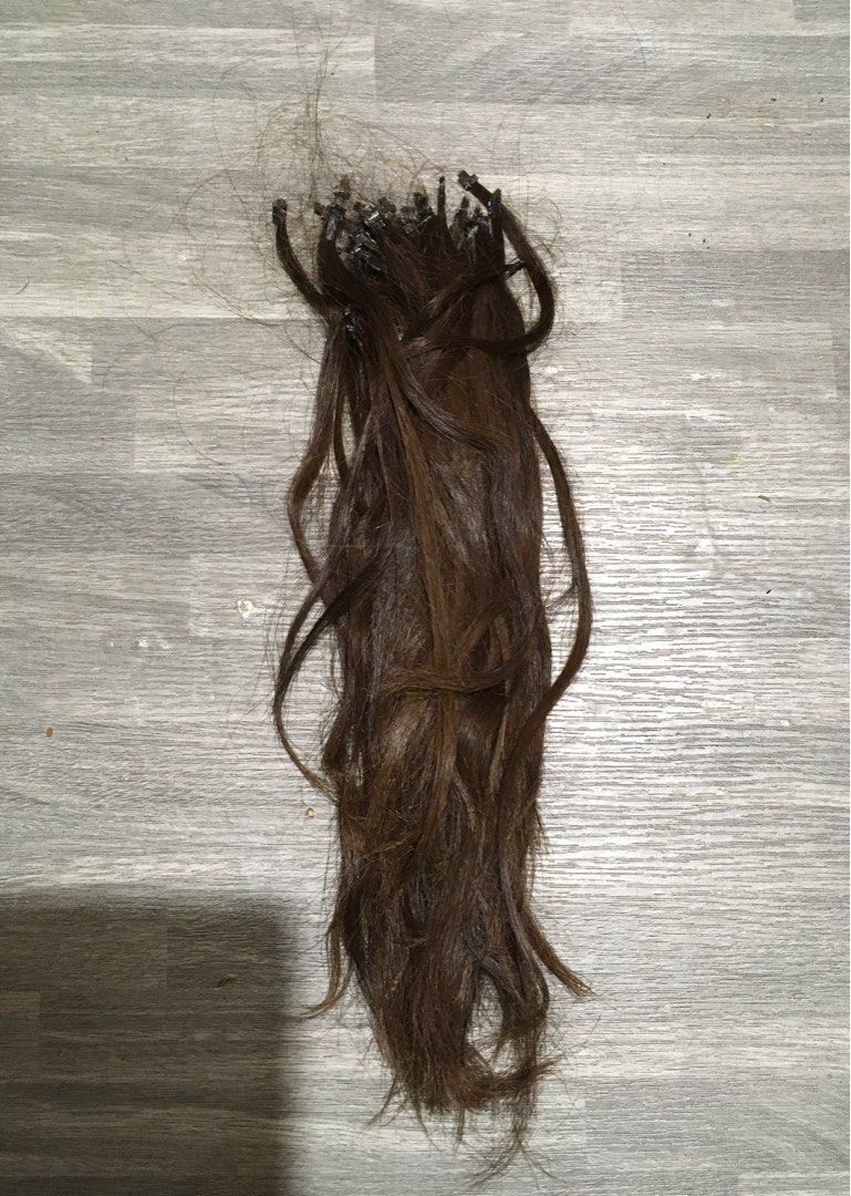 Hair Extension (Category: Hair Accessories) located in Mandaluyong City. Submitted by needs99 (Listing ID 1406454602, Image 2). Description: 15-13 inches SOBRANG KAPAL NG STRANDS total of 110 strands for 1500 color brown i have 200plus strands for 3k Super kapal but 15-13 inches lang perfect sa ayaw ng masyadong mahaba.