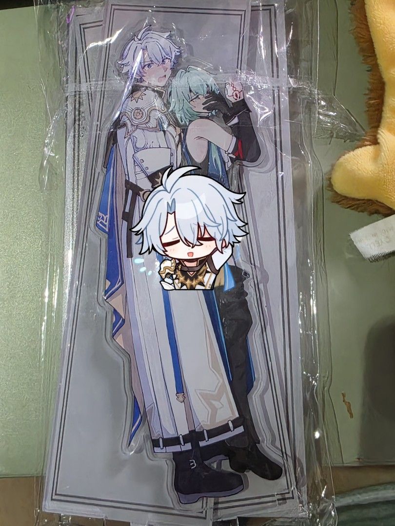 Honkai star rail hsr phainon anaxa standee (Category: Character Goods) located in Manila. Submitted by topperware (Listing ID 1406354544, Image 2). Description: - Honkai Star Rail standee - Features Phainon Anaxa - Ideal for display pls note this has been displayed briefly so there may be imperfections/defects and such. sensitive buyers pls be advised. NSFW.