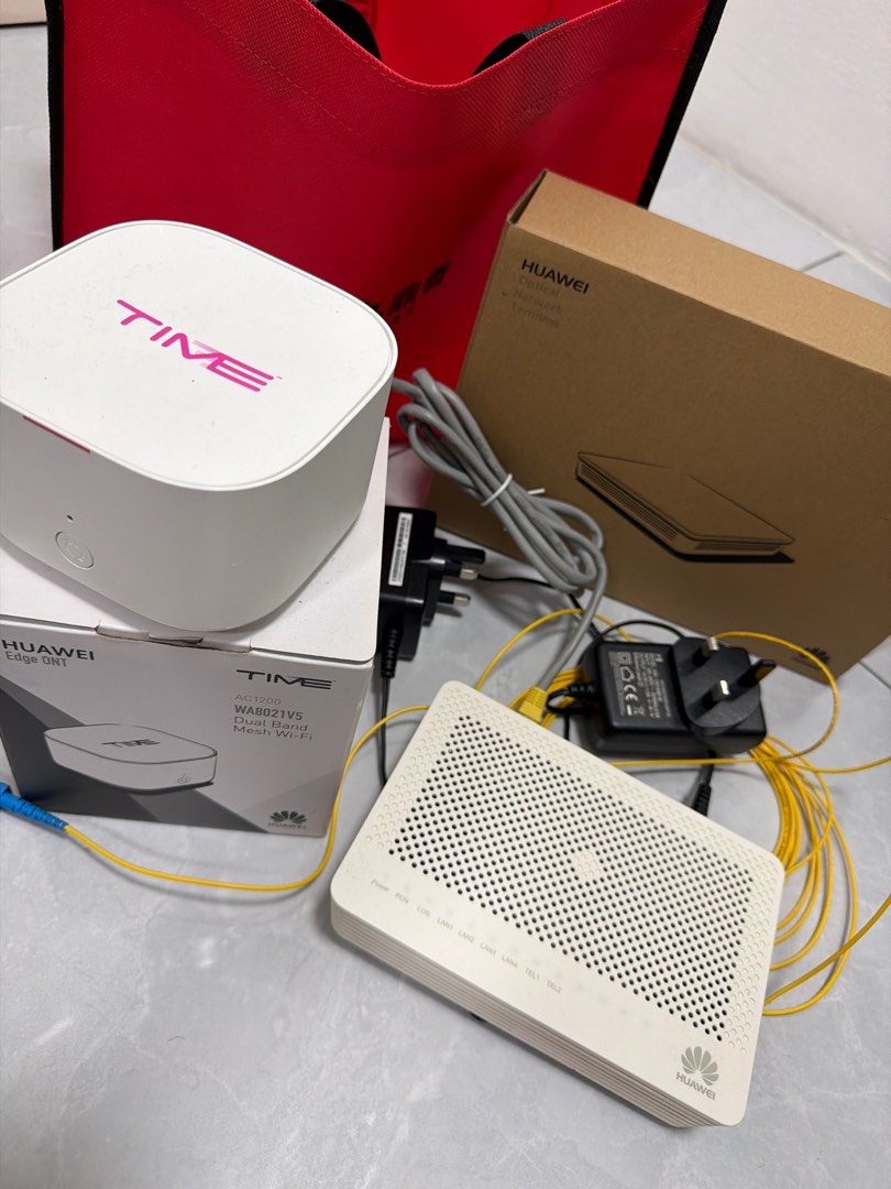 Time Modem N Router Package Huawei Router with TIME Modem, Computers & Tech, Parts & Accessories ...