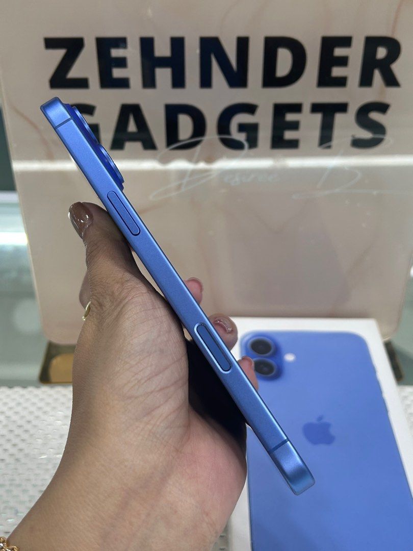 iPhone 16 PLUS 128GB OPENLINE (UNDER WARRANTY) NTC APPROVED (Category: iPhone 16 Series) located in San Juan City. Submitted by desireebayal96 (Listing ID 1406439916, Image 2). Description: iPhone 16 PLUS * UNDER WARRANTY UNTIL JANUARY 2026 * NTC APPROVED * OPENLINE * ANY SIM * 128GB * 100% BATTERY HEALTH (ORIGINAL NOT BOOSTED CAN CHECK 3UTOOLS) * 98% SMOOTH * NO ISSUE * NO HISTORY OF REPAIR * FACE ID & TRUETONE WORKING * WITH CORD TYPE C * WITH 