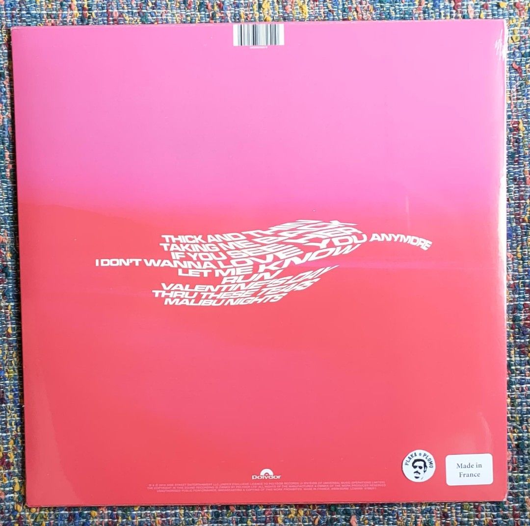 LANY - Malibu Nights LP Vinyl Record (Category: Vinyls) located in Quezon City. Submitted by plaka.o.plomo (Listing ID 1406399137, Image 2). Description: Artist(s) : LANY Album : Malibu Nights Year : 2018 Media : M Color : Clear Sleeve : M No. : 1x Vinyl Size : 12" RPM : 33 Country : US Catalog No. : B0029214-01 Tracklist : - Side A 1. Thick And Thin 2. Taking Me Back 3. If You See Her 4. I Don't Wanna Love You Anymore 5. Let Me Know - Side B 1. 