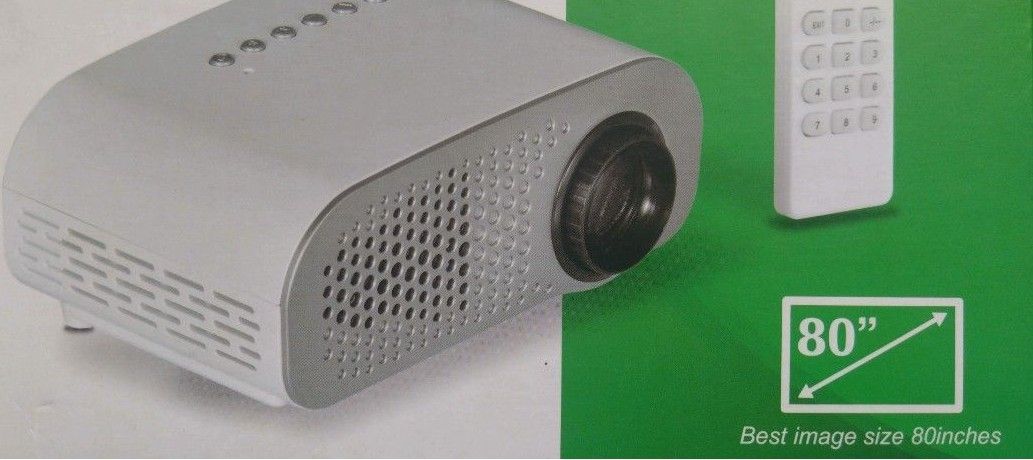 Mini Projector with Remote - 80
