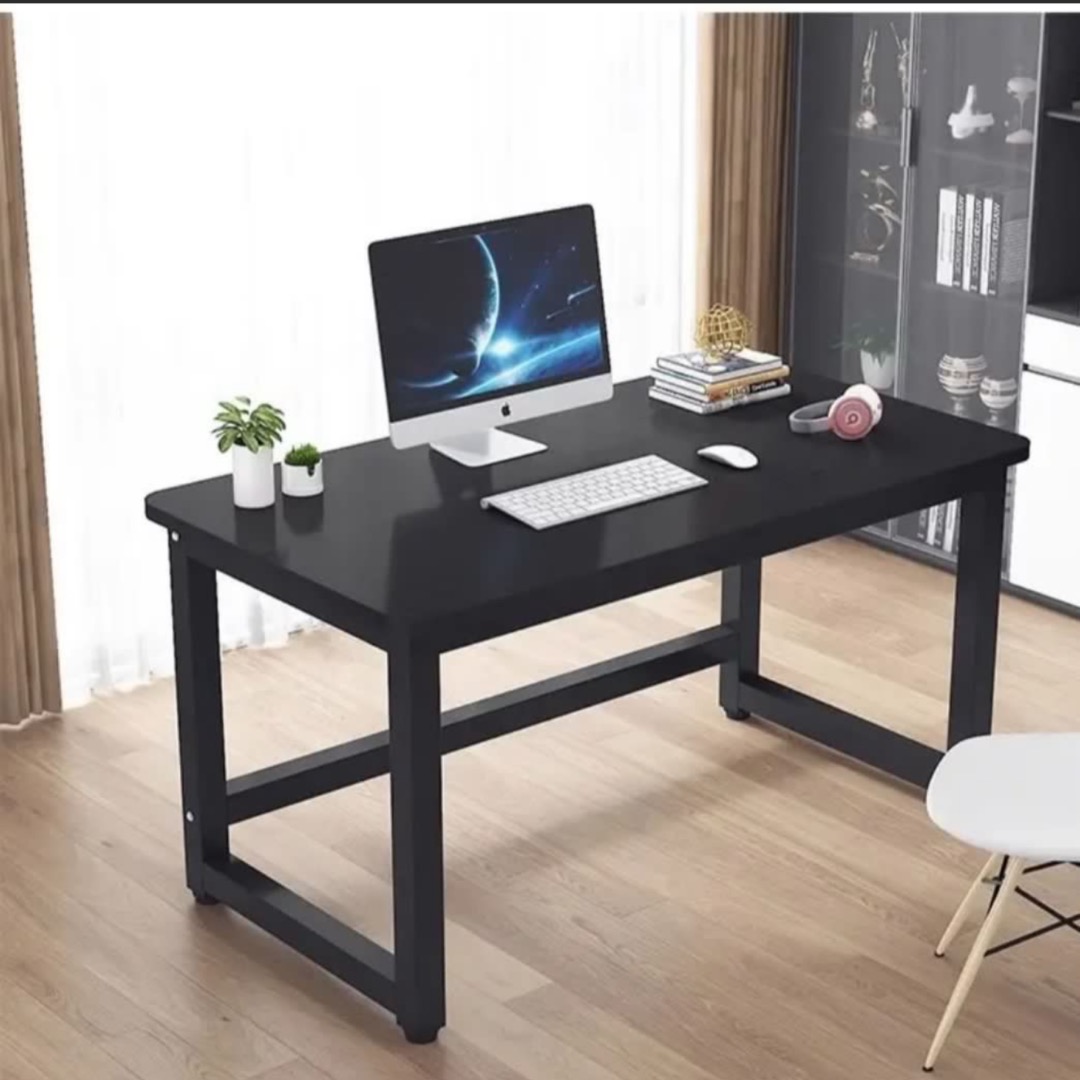 Modern Computer Desk | Laptop Table With Frame | Writing Desk For Study ...