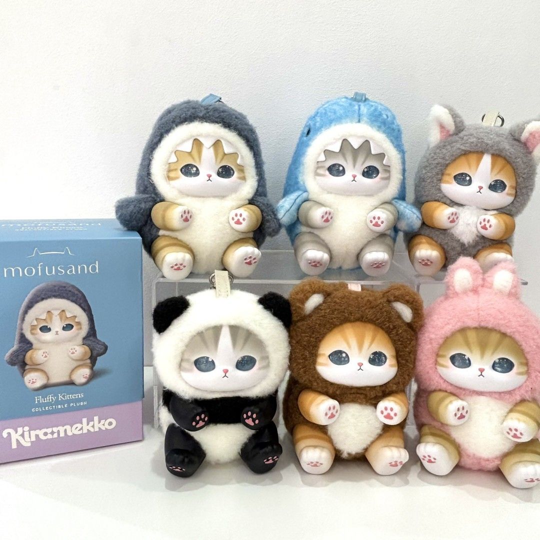 Mofusand Kiramekko Fluffy Kittens Blind Box