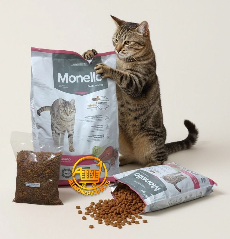 Monello Cat Food Salmon and Chicken (Category: Pet Food) located in Manila. Submitted by ryanhicaiji (Listing ID 1406465337, Image 2). Description: Monello Cat Salmon and Chicken Nutrire 1kg (Orig & Repack) Monello Cat Dry Food Cat Food Product of Brazil Poultry viscera meal, salmon meal, corn grain, broken rice, soybean meal, wheat bran, corn gluten meal, poultry fat, poultry liver hydrolyzed, flaxseed, wheat flour, dehydrated autolyzed beer yea