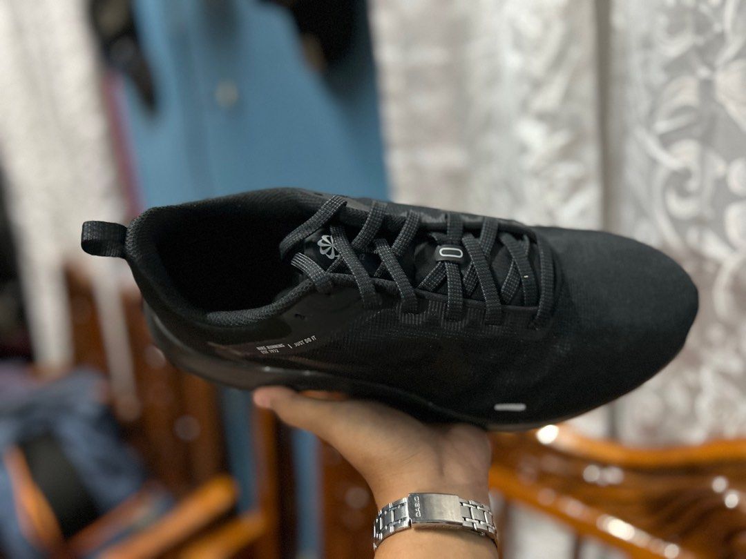Nike Downshifter 12 Black Running Shoes (Category: Sneakers) located in Iligan City. Submitted by mhrgb____ (Listing ID 1406284970, Image 3). Description: All Brand-new Original💯 NIKE DOWN-SHIFTER 12 (all black) Size Available: 12 US Authentic sneakers 👟 | Nike • Adidas • Puma 📍 Iligan-based 💯 Quality pairs only 👉 Like our page on Facebook: Sole Mates Iligan.