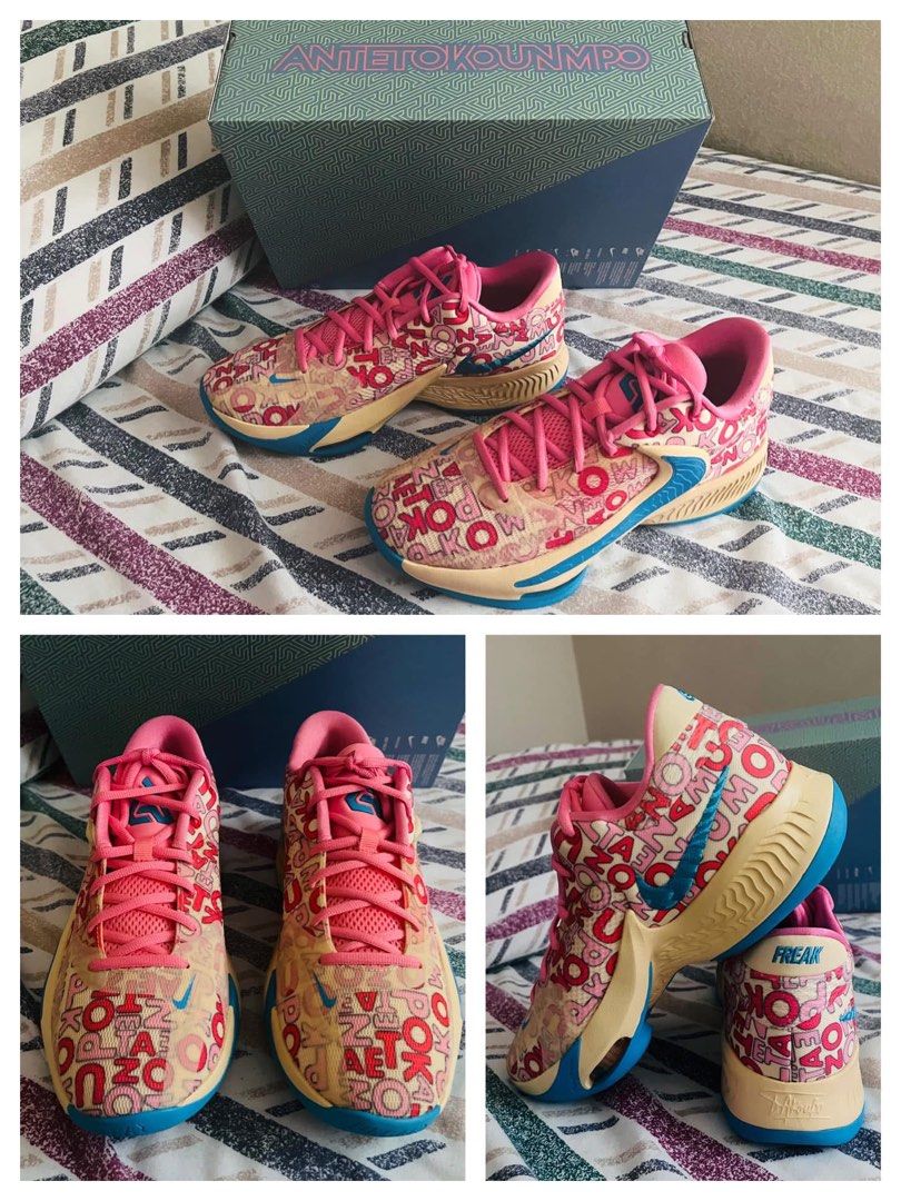 Nike Zoom Freak 4 Giannis A. (Category: Sneakers) located in Tarlac. Submitted by keithwayne1020 (Listing ID 1356256598, Image 1). Description: Authentic Brand New. Size 8.5.