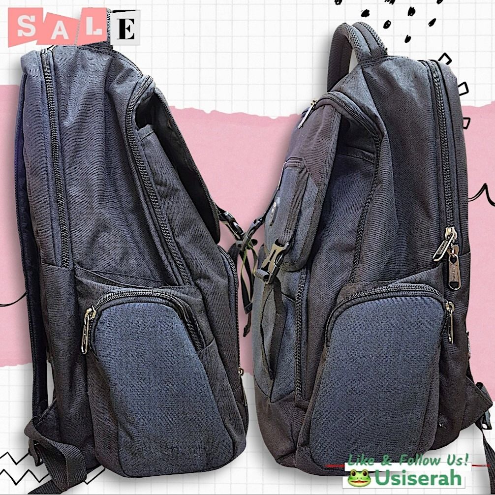 Original HAWK—Lifestyle Travel Backpack (Category: Backpacks) located in Paranaque City. Submitted by usiserah (Listing ID 1406352330, Image 2). Description: 🛍️Grab It Now!!! Only for 🔖999php🔥 💯ORIGINAL | PERSONAL PREL❤︎VED—Used Once Only! Bought at Department Store SM Bicutan! Condition: Excellent—Like New! ✦ RFS: Decluttering! Features: * 100% Authentic Hawk Bag. * Made with Durashield fabric for exceptional weather resistance. * Reinforced
