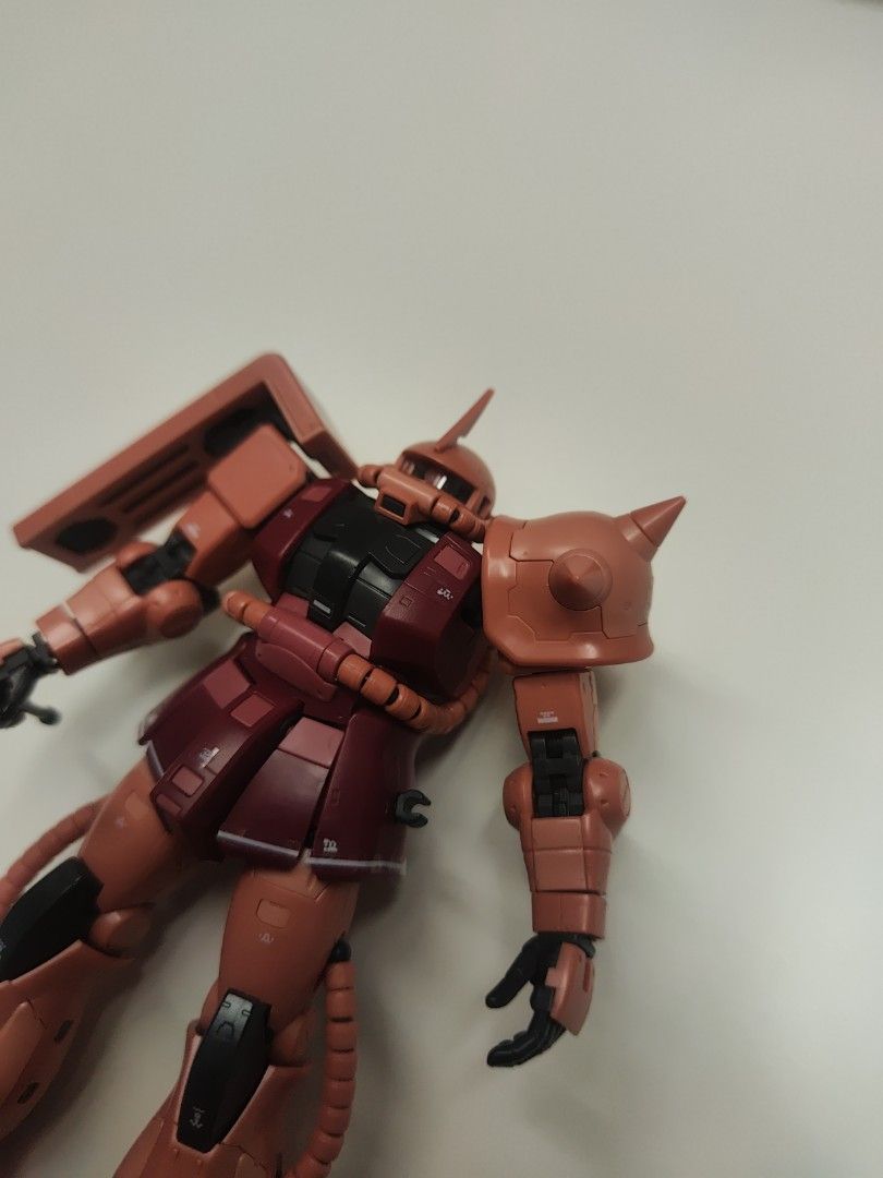 rg 紅彗星 紅渣古 ms-06s ms-06s gundam the origin 高達起源 Char aznable ms-06s gto ...