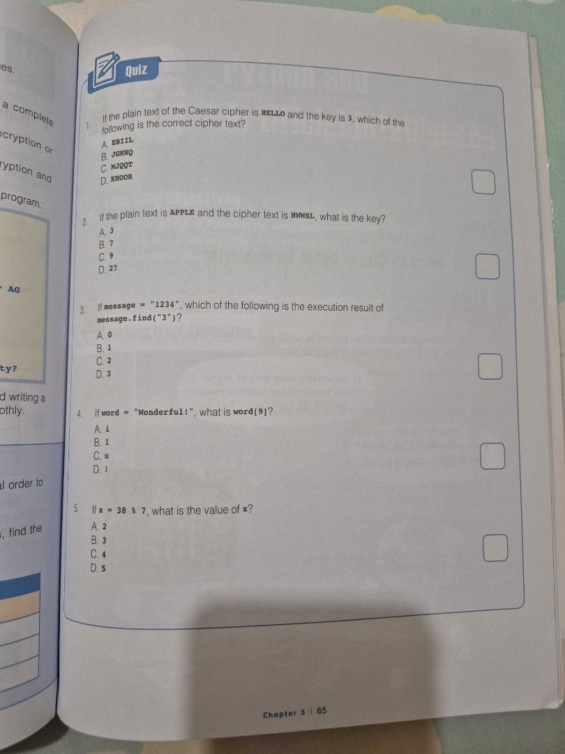 Smart ICT Python Foundation Course （分類：教科書）位於 Hong Kong。 由 pigpig66 提交（商品編號 1406419527，圖片 2）。簡介： 全新90頁，只有約5頁曾書寫或highlight 過，9成新淨。