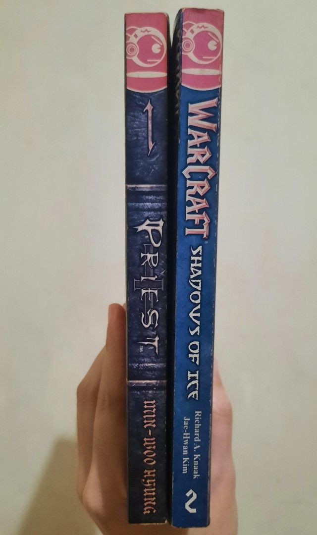 TAKE ALL Warcraft and Priest Manga (Category: Comics & Manga) located in Quezon City. Submitted by yoroneandonly (Listing ID 1406457340, Image 2). Description: TAKE ALL for ₱150 Can send additional pics. •Warcraft: Shadows of Ice (Sunwell Trilogy) •Priest Vol. 1 -Foxing - Warcraft has writing on the inside cover - Priest has small tears on the last 2 pages MoP: GCash MoD: Shipping/Delivery 📍Novaliches, Bagbag, QC (SF will be shouldered by the bu