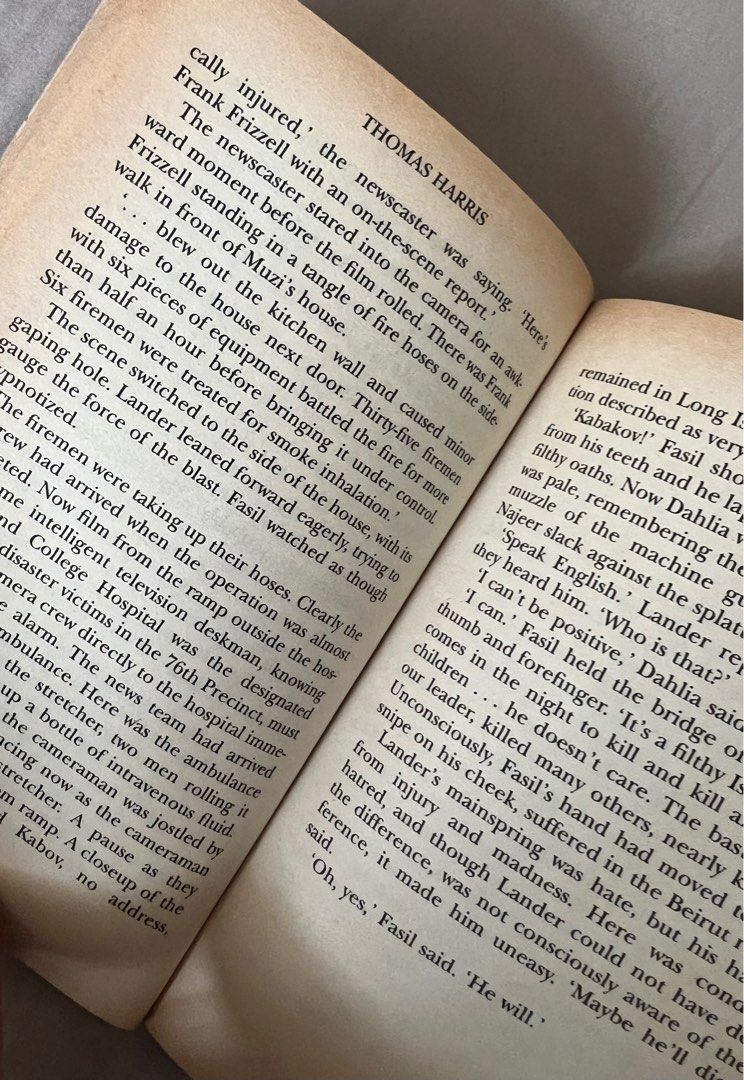 Thomas Harris Black Sunday Novel (Category: Storybooks) located in Mandaluyong City. Submitted by urgifted (Listing ID 1406353251, Image 3). Description: 📚 Preloved Book for Sale: Black Sunday by Thomas Harris Looking for a gripping, edge-of-your-seat thriller? Grab this classic by the author of The Silence of the Lambs! 🖤 Black Sunday delivers high suspense, political intrigue, and a fast-paced plot that will keep you turning pages. Perfect fo