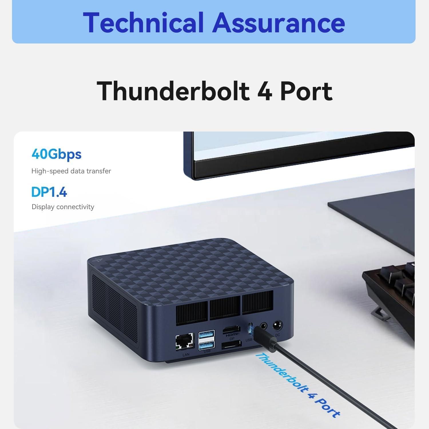 TRIGKEY Key i13 Mini PC, i9-13900HK, 13th Gen Intel Core (14C/20T, up ...