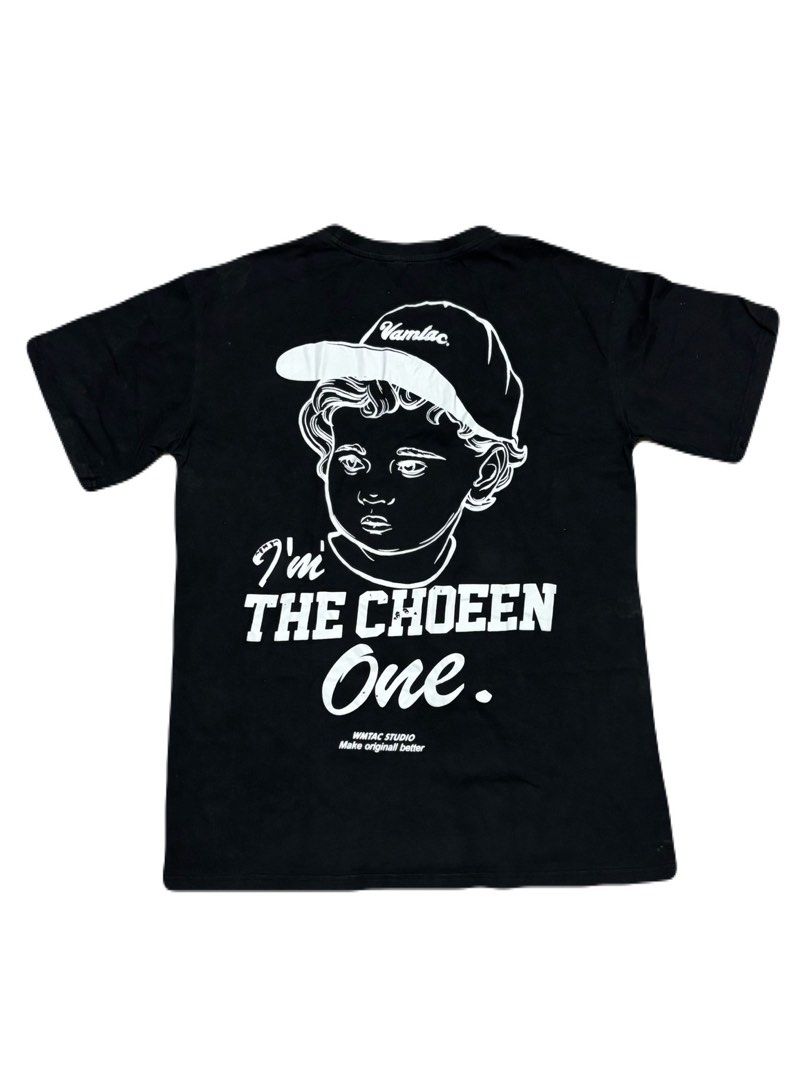 Vamlac Studio 'The Chosen One' T-shirt (Category: Tshirts & Polo Shirts ) located in Manila. Submitted by onlylans (Listing ID 1406389650, Image 2). Description: - 28 x 19.5.