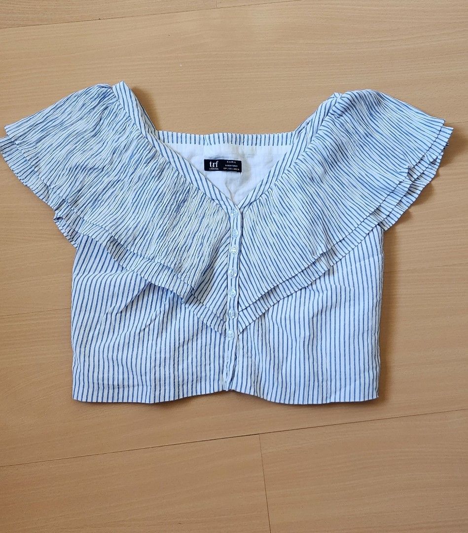 Zara top (Category: Blouses) located in Cagayan de Oro. Submitted by stephgd (Listing ID 1406300039, Image 1). Description: .