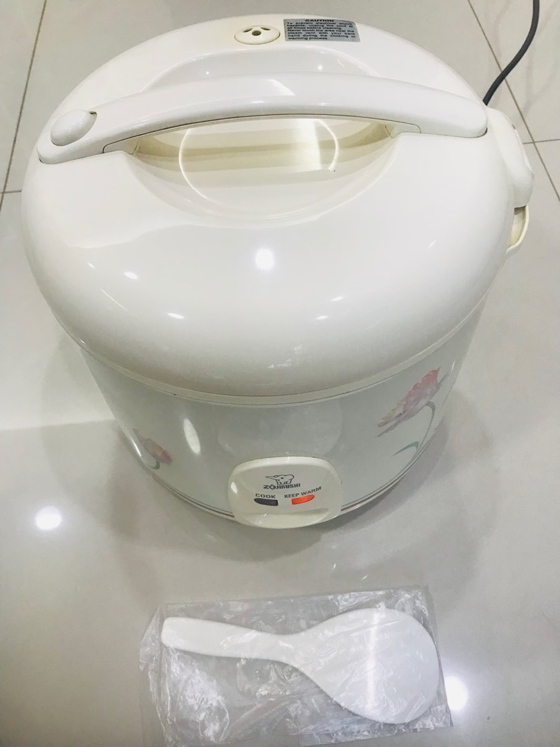 Flower Pattern Rice Cooker Zojirushi Rice Cooker & Warmer - Floral Design, 1.8 Litres (10 Cups ...