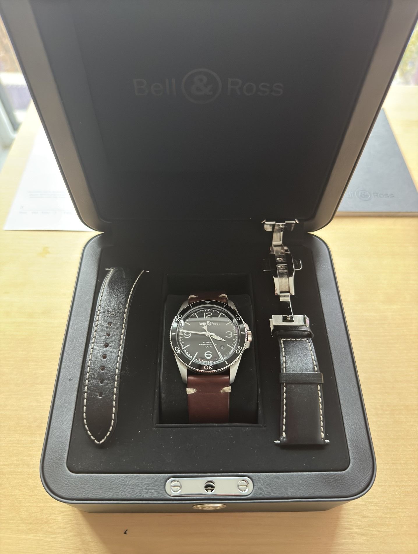 A stunning (and discontinued) Bell & Ross BR V2-92 Black Steel, Luxury ...