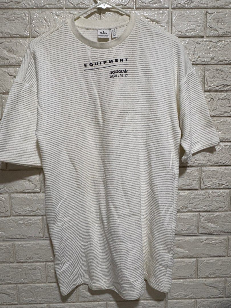 Adidas T Shirt Dress (Category: Activewear) located in Pasig City. Submitted by meefinds (Listing ID 1406586202, Image 1). Description: Size s but can fit up to med .
