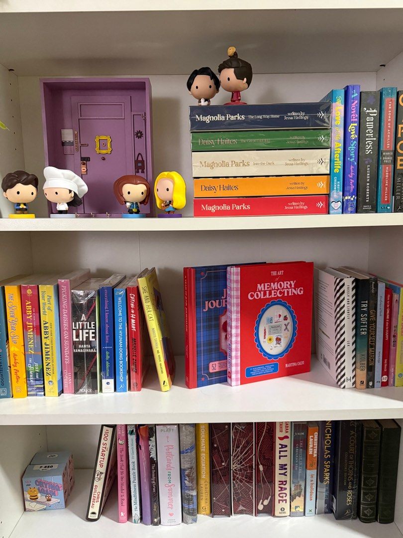 Assorted Books - Fiction and Journals (Category: Storybooks) located in Quezon City. Submitted by anjvb (Listing ID 1406486838, Image 1). Description: Fiction Books All Booktoks Majority are Brand new and Sealed pa.