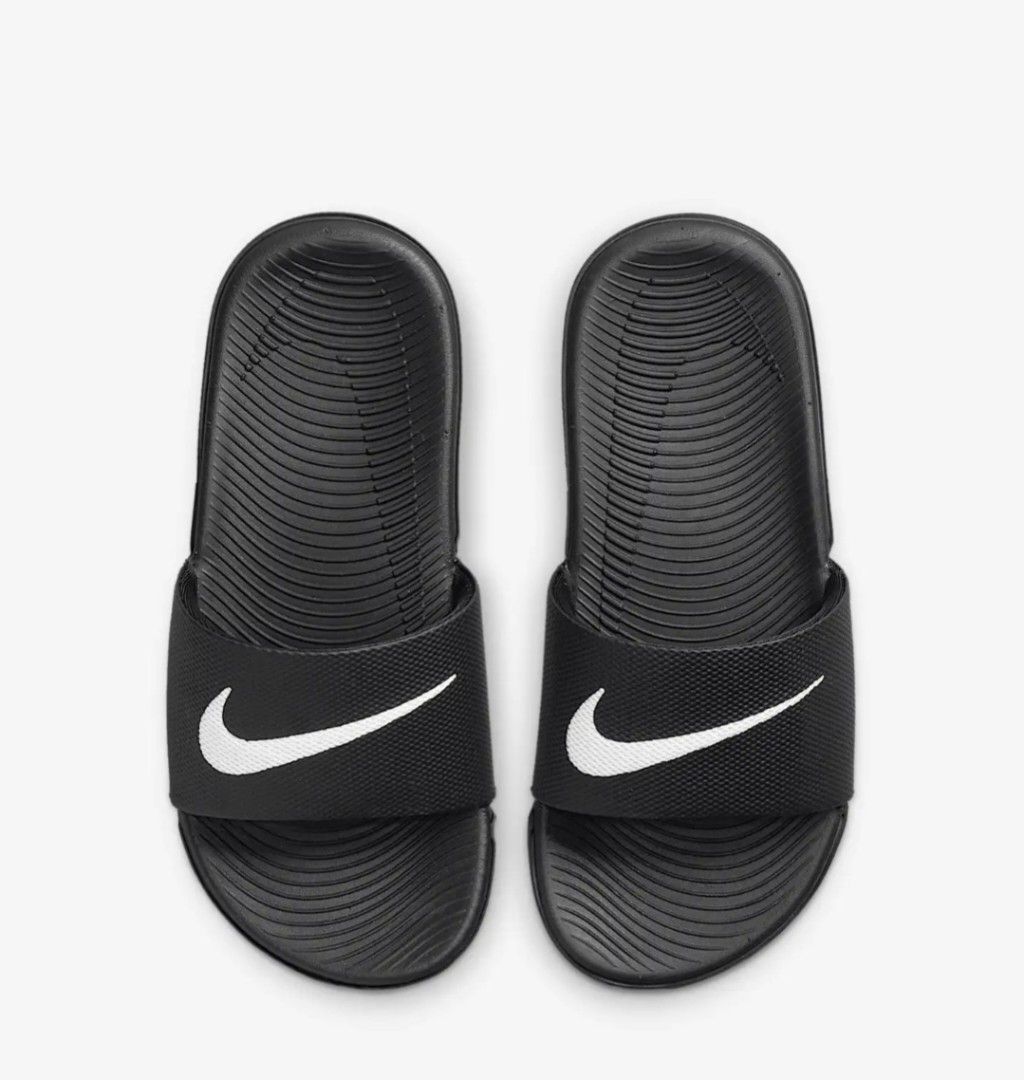 Authentic Nike Kawa Slides - BRAND NEW (Category: Babies & Kids Fashion) located in Tagaytay City. Submitted by thrift.trend (Listing ID 1406541417, Image 1). Description: - We mistakenly ordered the wrong size from the app 😐 - Size: 13C/19 CM - Box included Pay today, ship tomorrow. ‼️ Mine Now, Pay Now ‼️ First To Pay Basis ‼️ No when worn photos ‼️.