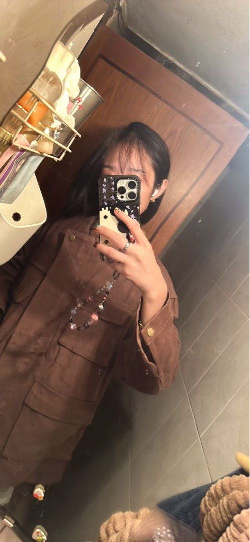 Brown Jacket (Category: Coats, Jackets and Outerwear) located in Singapore. Submitted by andrealiu (Listing ID 1406503568, Image 1). Description: - Stylish brown jacket - multiple pockets - brand new, self collection.