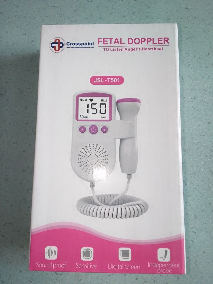 CROSSPOINT FETAL DOPPLER WITH GEL (Category: Medical Supplies & Tools) located in Quezon City. Submitted by zyra26 (Listing ID 1406475253, Image 1). Description: .