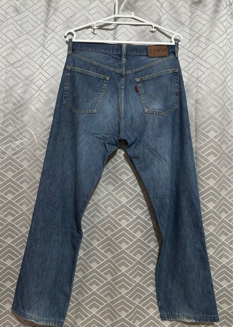 Edwin 503 Blue Denim Pants (Category: Jeans) located in Davao. Submitted by simsapparel (Listing ID 1406561597, Image 2). Description: Edwin 503 Blue Denim Pants Width: 33” Length: 39.5” Issue: None Price: 449 + sf.