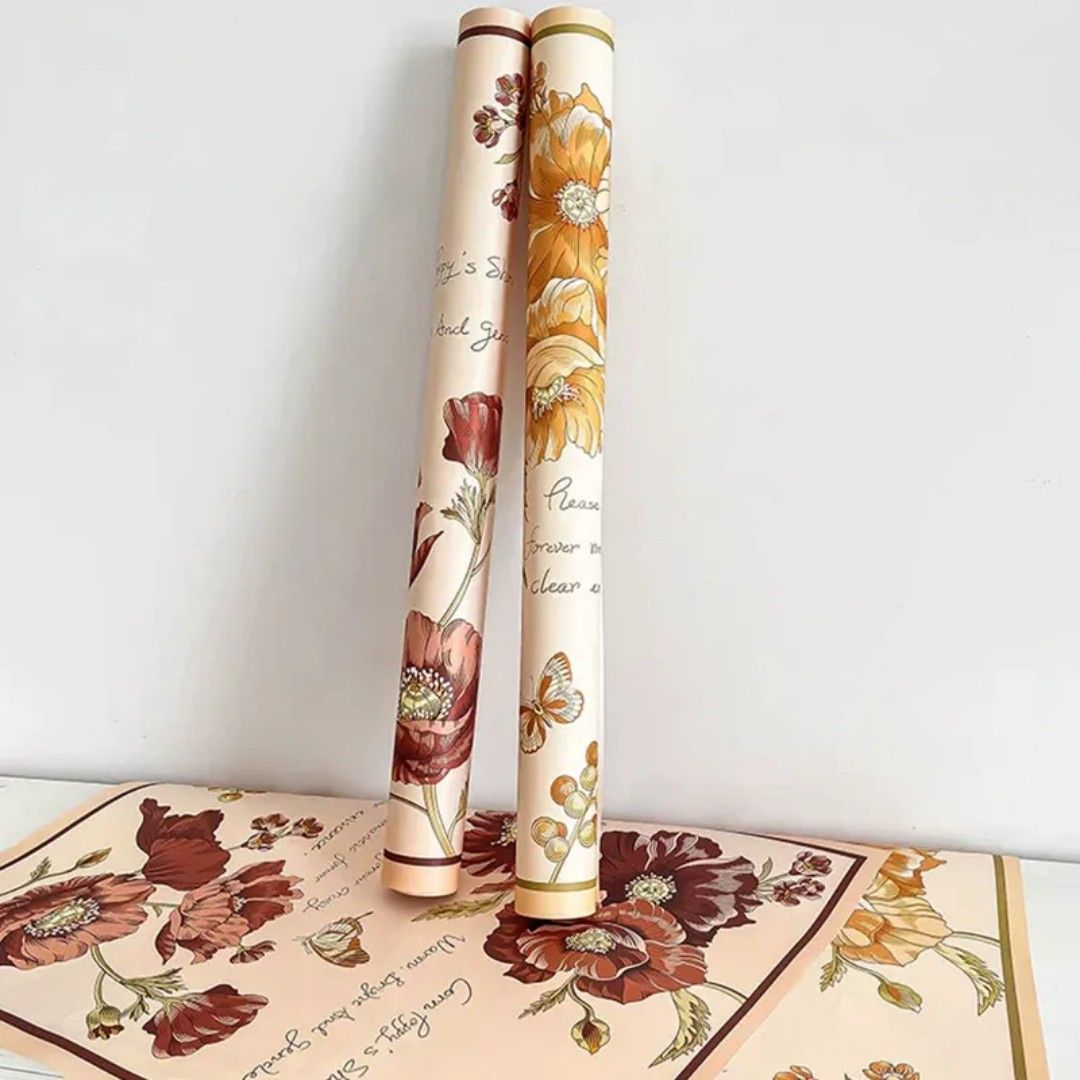 Floral wrappers (Category: Flowers & Bouquets) located in Las Pinas. Submitted by ate_katz (Listing ID 1406483631, Image 3). Description: floral wrapper 10pcs per pack P99 38x50cm.