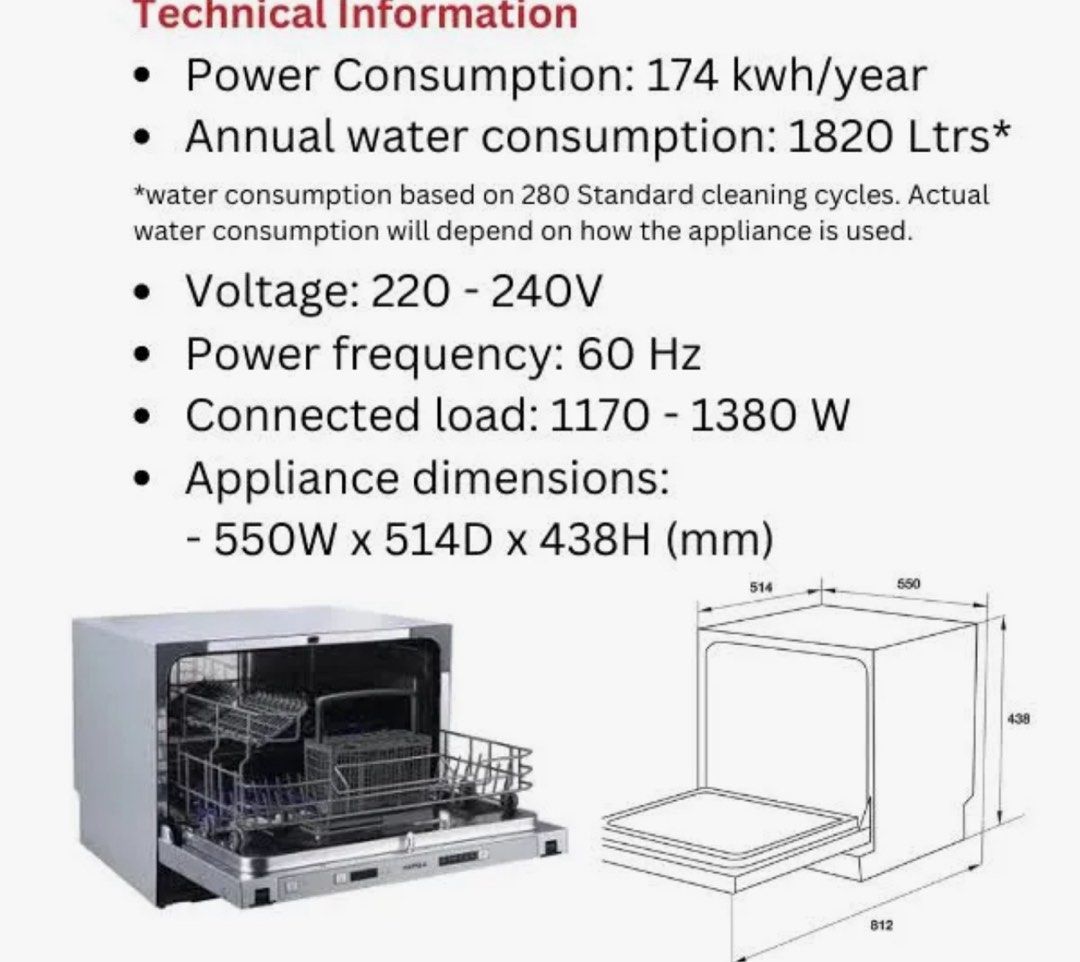 Hafele Countertop Dishwasher Bnew (Category: Dishwasher) located in Paranaque City. Submitted by avec21 (Listing ID 1406631283, Image 3). Description: Hafele Dishwasher Freestanding Tabletop Bnew RFS: Extra unit - bought a smaller one Pick-up in BGC or Paranaque. Sf c/o buyer..