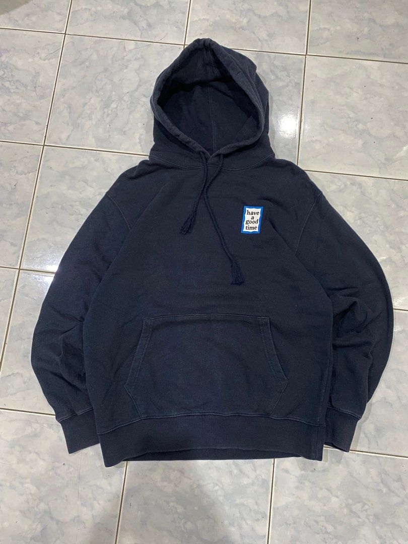 HAVE A GOOD TIME HOODIE (Category: Hoodies) located in Davao. Submitted by pickthrift (Listing ID 1406622489, Image 1). Description: 28 x 22.5in Size L Not faded.